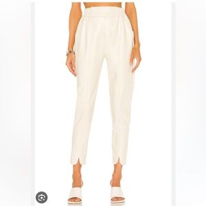 NICHOLAS Cream Ankle Pants